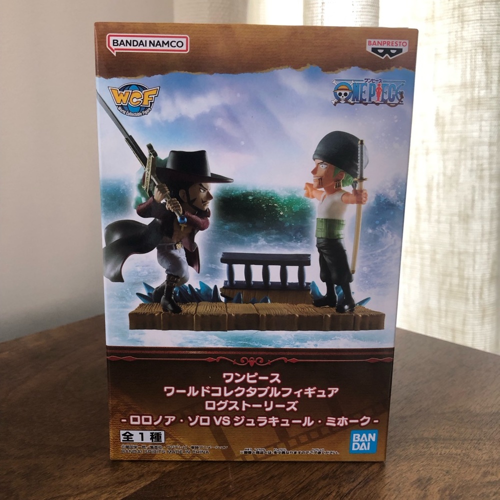One Piece World Collectable Figure Log Stories Roronoa Zoro VS Dracule Mihawk